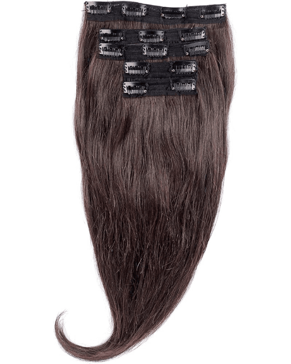 Indian Remy Hair 5 PCS Set Premium Straight Clip-In Hair Extensions  | Single Drawn | 100% Virgin Indian Hair | 100g – Bella Hararo