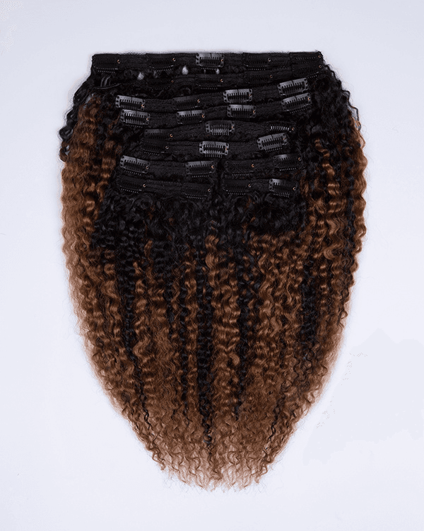 Indian Remy Hair 10 PCS Set Premium Curly Clip-In Hair Extensions  | Single Drawn | 100% Virgin Indian Hair | 100g – Bella Hararo
