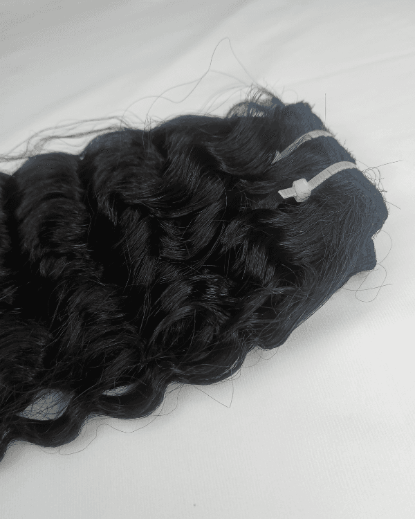 Indian Remy Hair Weft Indian Curly | Double Drawn | 100% Virgin Hair | 100g – Bella Hararo